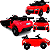 Carro Eletrico Bang Toys ALD Cabrio A1 R-Sport 12V CR Vermelho - Imagem 2