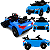 Carro Eletrico Bang Toys ALD Cabrio A1 R-Sport 12V Controle Azul - Imagem 2