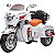 Moto Eletrica Bang Toys Road Custom Victorious Monster 12v Branca - Imagem 1