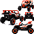 Carro Eletrico Bang Toys Maverick Buggy CAN-AM R3 12V CR Laranja - Imagem 2