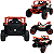 Carro Eletrico Bang Toys Maverick Buggy CAN-AM R3 12V CR Laranja - Imagem 2