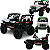 Carro Eletrico Bang Toys Jeep Rubicon UTV MX 12V Controle Cinza - Imagem 2