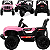 Carro Eletrico Bang Toys Jeep Rubicon UTV MX 12V Controle Rosa - Imagem 3
