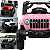 Carro Eletrico Bang Toys Jeep Rubicon UTV MX 12V Controle Rosa - Imagem 4