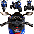 Triciclo Eletrico Bang Toys Super Moto com 3 Rodas 6V Azul - Imagem 3