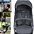 Carrinho de Bebe Passeio Compacto Kiddo Pikme Melange Preto - Imagem 4