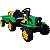Trator Eletrico Bang Toys Truck Power Type 12V Caçamba Verde - Imagem 1