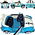 Carro Eletrico Bang Toys Fusca Beetle Classico Azul 12V Controle - Imagem 3