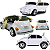 Carro Eletrico Zippy Toys Volkswagen Fusca Beetle Branco 12V CR - Imagem 2