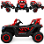 Carro Eletrico Bandeirante Maverick Buggy CAN-AM R3 12V CR Preto - Imagem 3