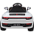Carro Elétrico Porsche Carrera 911 Turbo S Branco Shiny Toys 6V - Imagem 7