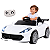 Carro Eletrico Shiny Toys La Ferrari Esportivo Branco 6V Controle - Imagem 1
