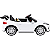 Carro Eletrico Shiny Toys La Ferrari Esportivo Branco 6V Controle - Imagem 3