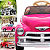 Carro Eletrico Bandeirante Chevrolet 3100 Pickup 12V CR Pink - Imagem 4