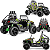 Carrinho Eletrico Peg Perego Polaris RZR Pro 24V Green Shadow - Imagem 2