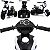 Mini Moto Eletrica Infantil Shiny Toys Veryke 6V Branca com Led - Imagem 3