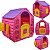 Casinha de Brinquedo Jardim Zippy Toys Magic House Minnie Rosa - Imagem 2