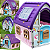 Casinha de Brinquedo Jardim Zippy Toys Unicorn Grand House - Imagem 4