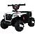 Quadriciclo Eletrico Infantil Zippy Toys ATV Super 6V Branco - Imagem 1