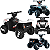 Quadriciclo Eletrico Infantil Zippy Toys ATV Super 6V Branco - Imagem 2