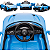 Carro Eletrico Zippy Toys Maserati Cielo MC20 Controle 12V Azul - Imagem 3
