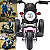 Mini Moto Eletrica Infantil Zippy Toys Harley Tracker 6V Rosa - Imagem 4