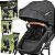 Carrinho de Bebe Moises Bebe Conforto e Base Kiddo Trek Preto - Imagem 4