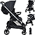 Carrinho de Bebe para Passeio Berço Burigotto Tak Metal Silver - Imagem 4