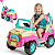 Carrinho de Passeio e Pedal Andador Calesita Diipi Rainbow - Imagem 1