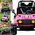 Carro Eletrico Jipe Peg Perego Ranger 538 Off Road 12v Rosa - Imagem 4