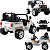 Carro Eletrico Jipe Peg Perego Ranger 538 Off Road 12v Branco - Imagem 2