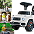 Carrinho Eletrico com Empurrador Bandeirante Jipe 4 em 1 6V Branco - Imagem 4