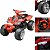 Quadriciclo Infantil Eletrico Bandeirante Vermelho e Preto 12V - Imagem 2