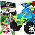 Carrinho de Passeio e Pedal Infantil Bandeirante Smart Quad Azul - Imagem 4