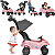 Carrinho de Passeio Andador Bandeirante Smart Baby Comfort Rosa - Imagem 3