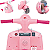Moto Scooter Eletrica Bandeirante Lambreta Vespa Hello Kitty 6V - Imagem 3