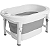 Banheira para Bebe Ofuro Dobravel Kiddo Oyster 40L 80kg Cinza - Imagem 1