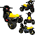 Moto Triciclo Eletrico Infantil Bandeirante Batmoto Batman 6V - Imagem 2