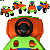 Carrinho de Passeio Andador Bandeirante Quadriciclo Laranja - Imagem 3