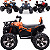 Quadriciclo Eletrico Bandeirante QLS ATV CAN AM 12V Laranja - Imagem 3