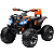 Quadriciclo Eletrico Bandeirante QLS ATV CAN AM 12V Laranja - Imagem 1