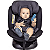 Cadeirinha de Carro Passear Baby L'Única ISOFIX 360 0-36kg Preta - Imagem 1