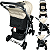 Carrinho de Bebe Bebe Conforto Base Passear Baby Atena Capuccino - Imagem 2