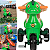 Carrinho de Passeio e Pedal Calesita Didino Verde Dinossauro - Imagem 4