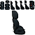 Cadeirinha para Carro Passear Baby Cockpit 9 a 36kg Preto - Imagem 3