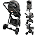 Carrinho de Bebe Bebe Conforto Base Passear Baby Ares Chocolate - Imagem 2