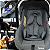 Cadeirinha para Carro Bebe Conforto Passear Baby Aconchego Cinza - Imagem 2