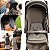Carrinho Bebe Conforto Toffee Base Galzerano Maranello III Chocolate - Imagem 4