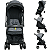 Carrinho Bebe Conforto Galzerano Maranello III Preto Cinza - Imagem 2