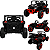 Carro Eletrico Bang Toys Maverick Buggy CAN-AM R3 12V CR Preto - Imagem 2